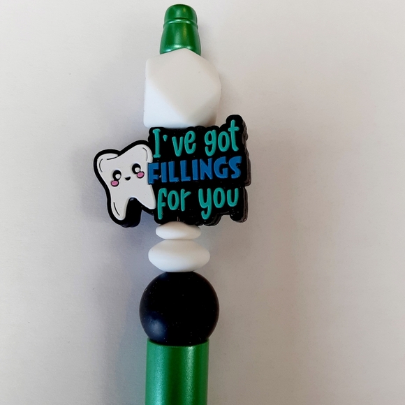 Bundle Of 5 Dental Beadable Ink Pens - Picture 6 of 7